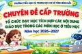 TỔ CHỨC CHUYÊN ĐỀ:  DẠY HỌC TÍCH HỢP CÁC NỘI DUNG GIÁO DỤC TRONG CÁC MÔN HỌC Ở TIỂU HỌC