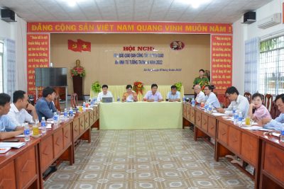 Huyện Vĩnh Thuận tăng cường công tác giao ban an ninh tư tưởng