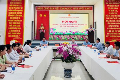 Vĩnh Bình nâng cao năng lực quản trị, điều hành của đội ngũ cán bộ cơ sở