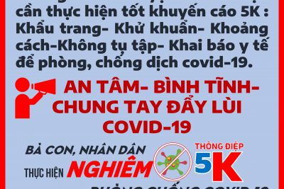 Vĩnh Thuận chung tay phòng, chống dịch covid-19