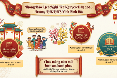 THÔNG BÁO LỊCH NGHỈ TẾT NGUYÊN ĐÁN 2026