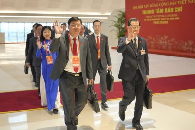 Đoàn đại biểu Đảng bộ tỉnh An Giang dự khai mạc Đại hội XIV của Đảng