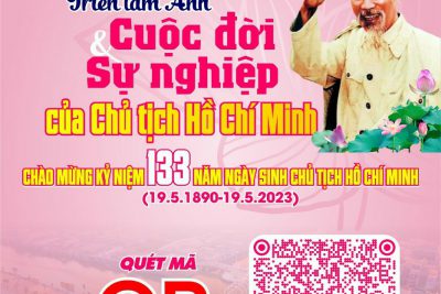 TRIỂN LÃM ẢNH “CUỘC ĐỜI – SỰ NGHIỆP CỦA CHỦ TỊCH HỒ CHÍ MINH”