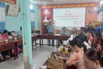 HỌP MẶT NGÀY PHỤ NỮ VIỆT NAM 20/10