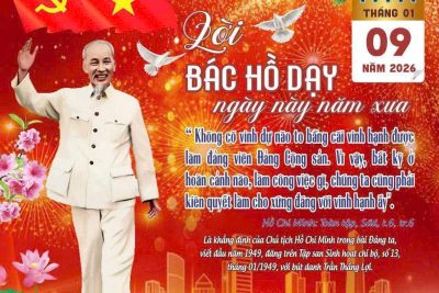 LỜI BÁC HỒ DẠY