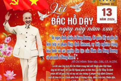 LỜI DẠY BÁC HỒ
