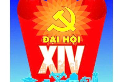 CHÀO MỪNG ĐẠI HỘI ĐẠI BIỂU TOÀN QUỐC LẦN THỨ XIV ĐẢNG CỘNG SẢN VIỆT NAM