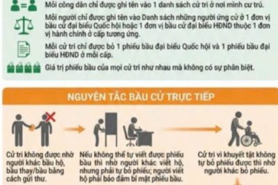 NGUYÊN TẮC BẦU CỬ