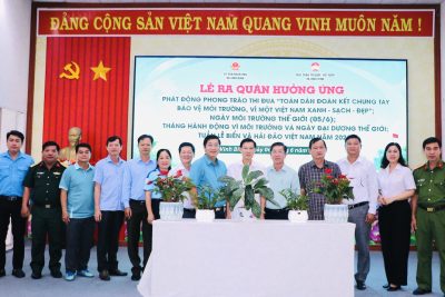 Vĩnh Bình chung tay bảo vệ môi trường vì một Việt Nam xanh – sạch – đẹp
